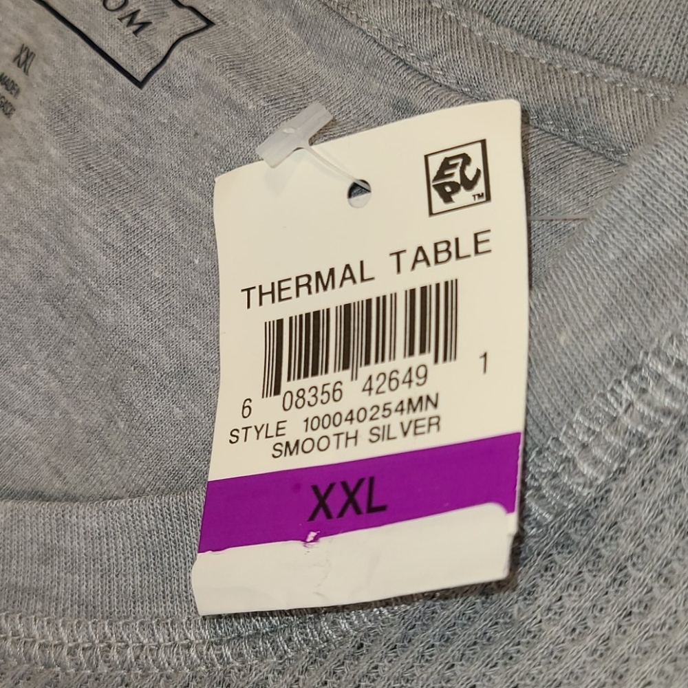 Club Rm thermal crewneck silvery gray - Picture 16 of 16